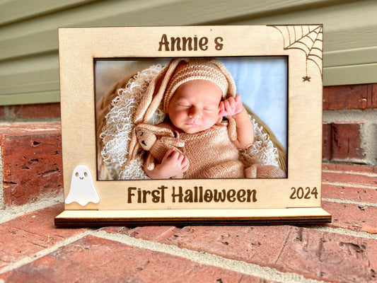 Baby's First Halloween Picture Frame